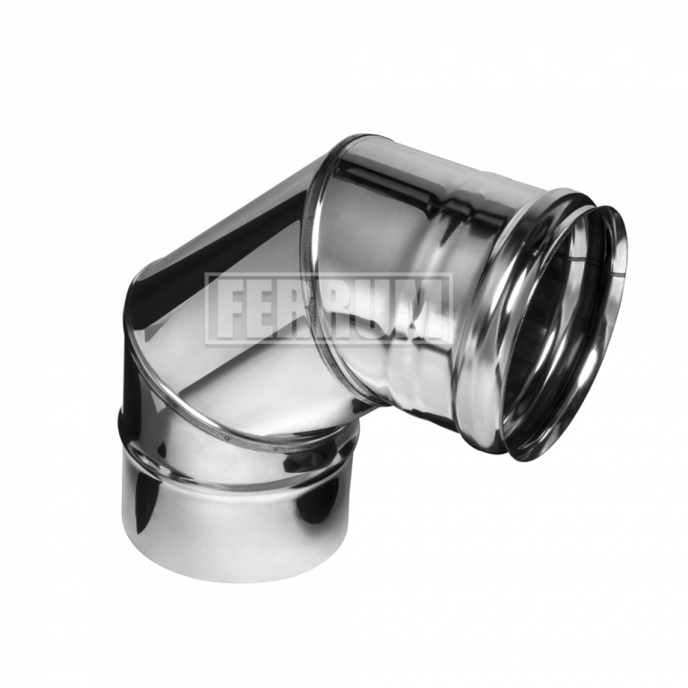 Колено угол 90° (0.8мм) (Ф110)