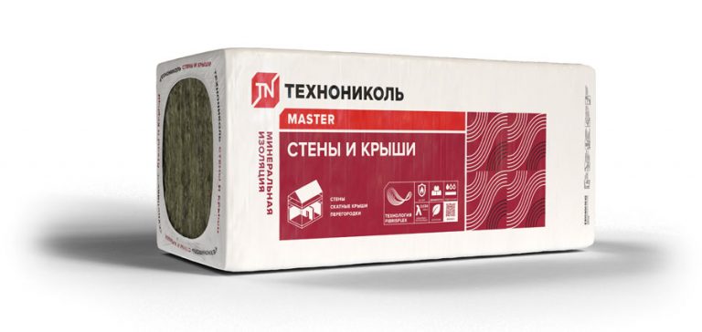 Утеплитель стены и крыши (ТН СВ 34) 1000х610х50 (8 шт/пач; 4,88м2; 0,244м3