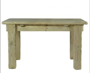 Стол «Русич» 1200х600хН780 (Прозрачный лак)