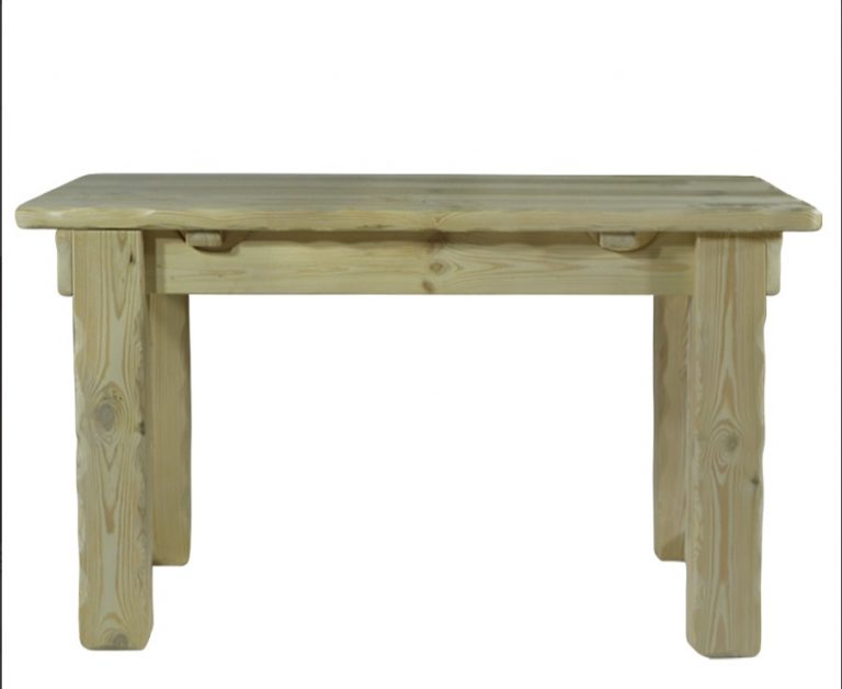 Стол «Русич» 1200х600хН780 (Прозрачный лак)