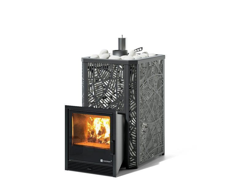 Печь Ялта 15К Модерн Черный