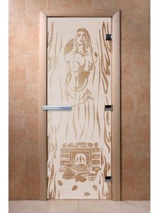 Дверь Doorwood «Горячий пар» Сатин 1900х700