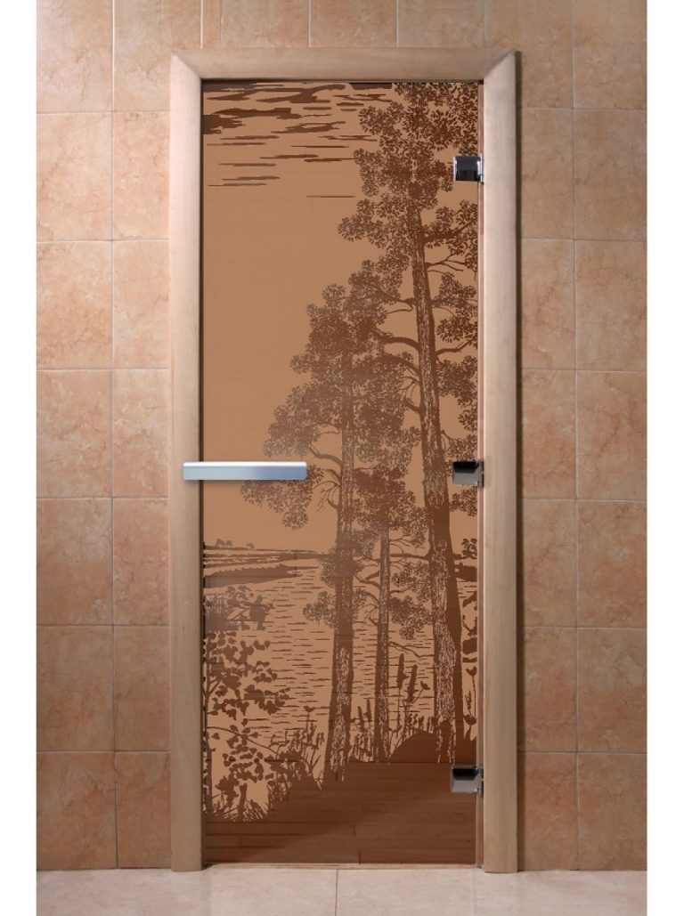 Дверь Doorwood «Рассвет» Бронза мат 1900х700