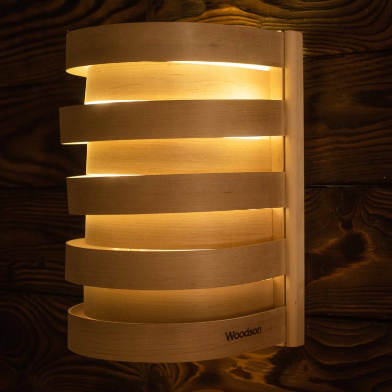 Абажур Woodson S1 прямой, ольха