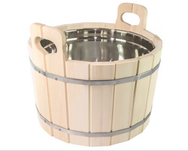 Шайка 17л с нерж. вставкой