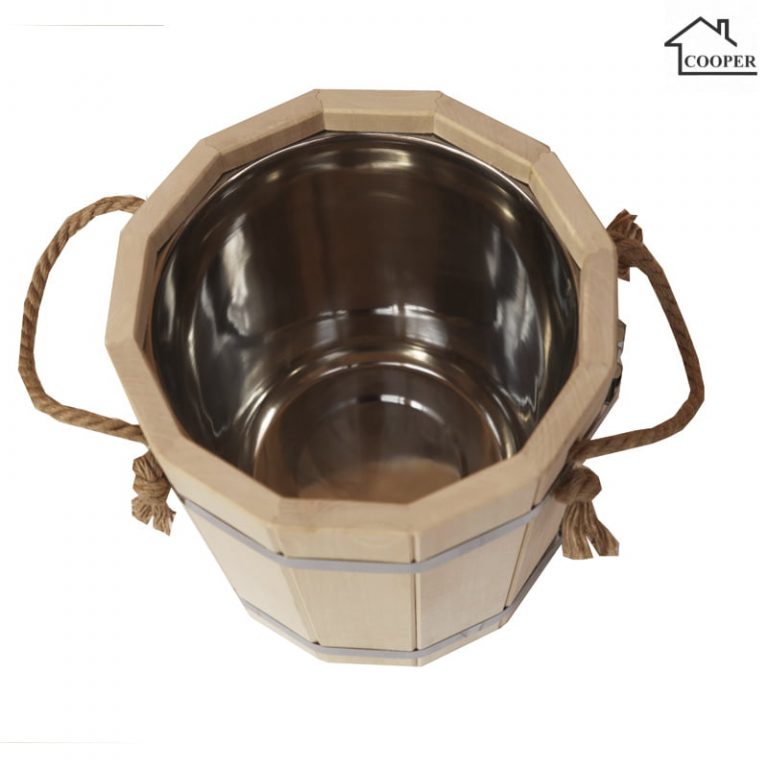 Ведро 20л с нерж. вставкой