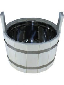 Шайка 7л двуручная с нерж. вставкой