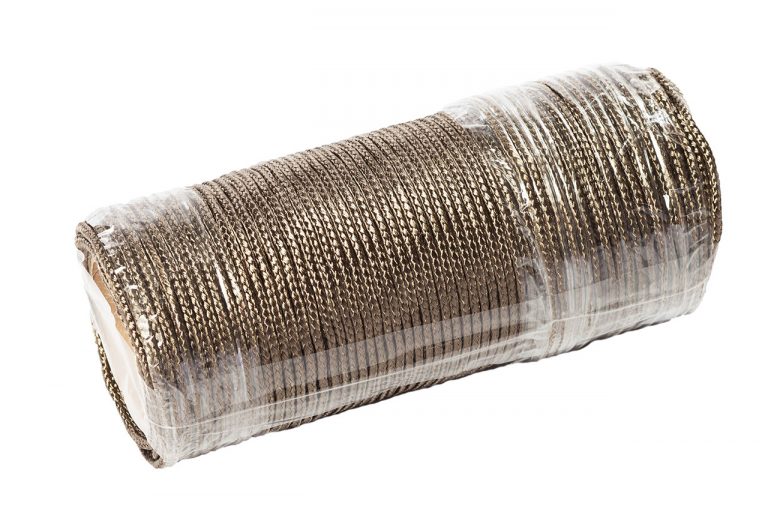 Шнур базальтовый 4мм (1м)