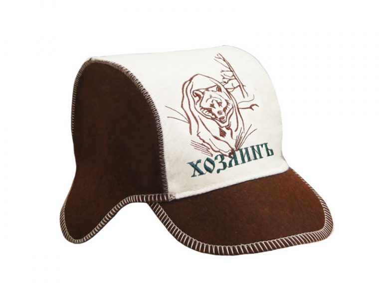 Бейсболка «Хозяинъ», Войлок