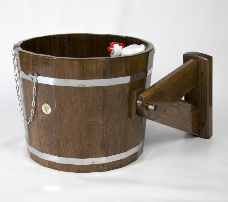 Обливное устройство из дуба морён. 20л