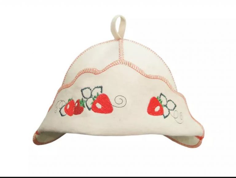 Шляпа «Клубника», войлок