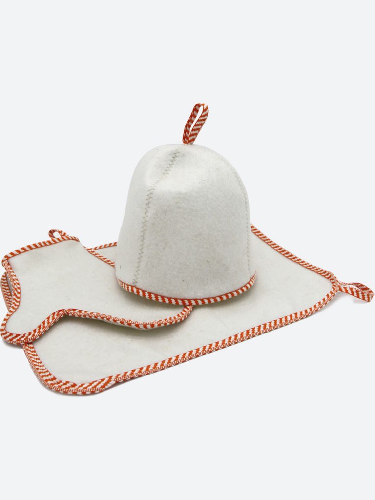 Комплект «Классика» (3 предмета), войлок, (белый)