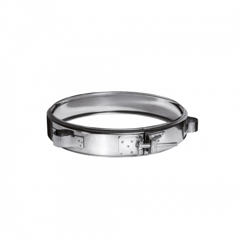 Хомут обжимной под растяжку (Ф100)