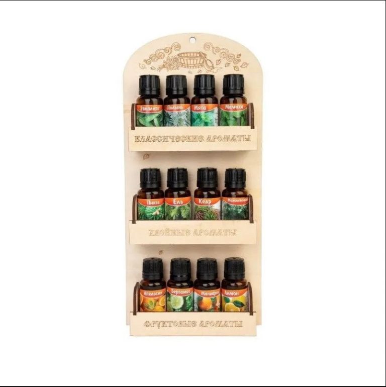Полка с маслами «Коллекция ароматов»