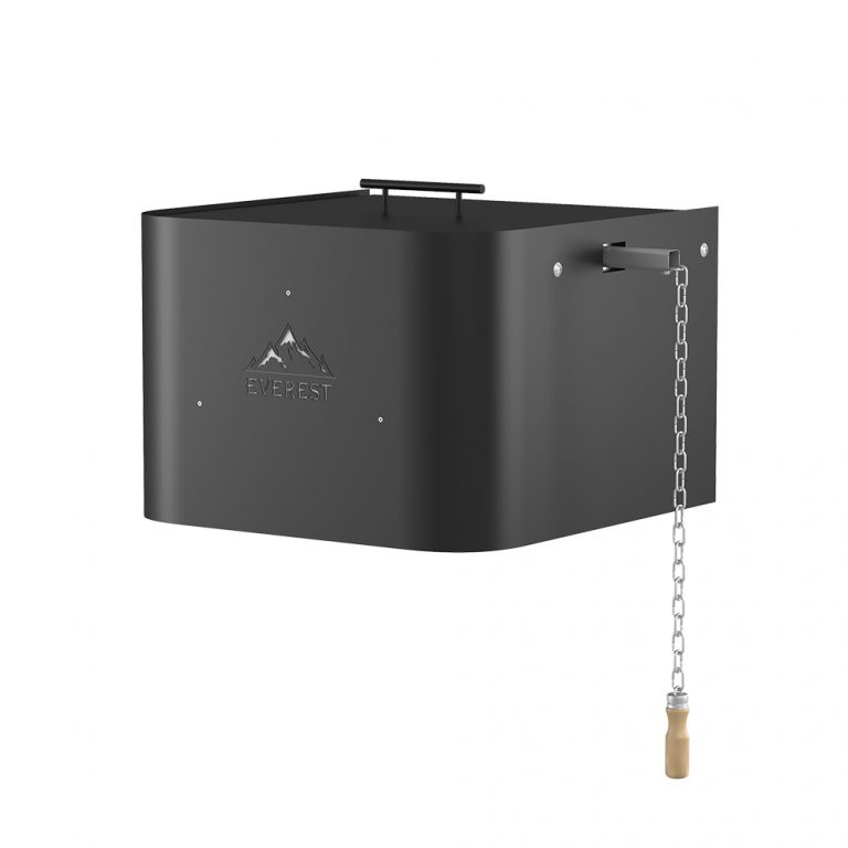 Обливное устройство Эверест черный 15л