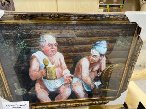 Картина «Мужики» 30х40см