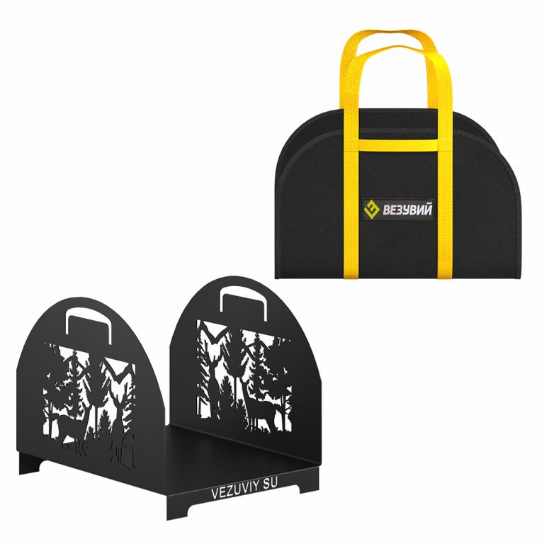 Дровница Везувий «Русский лес» D430B