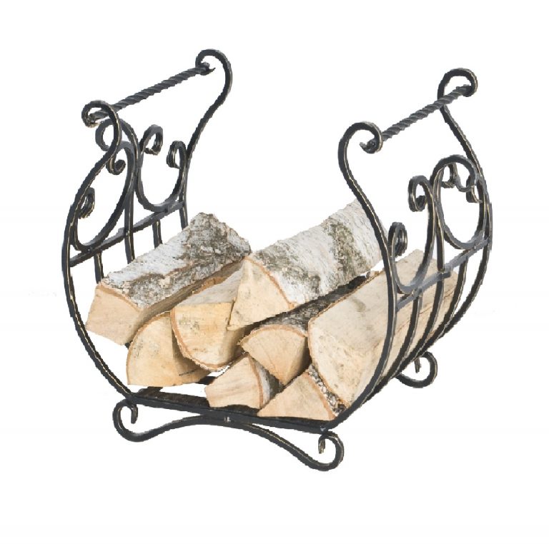 Дровница Везувий кованая D120S
