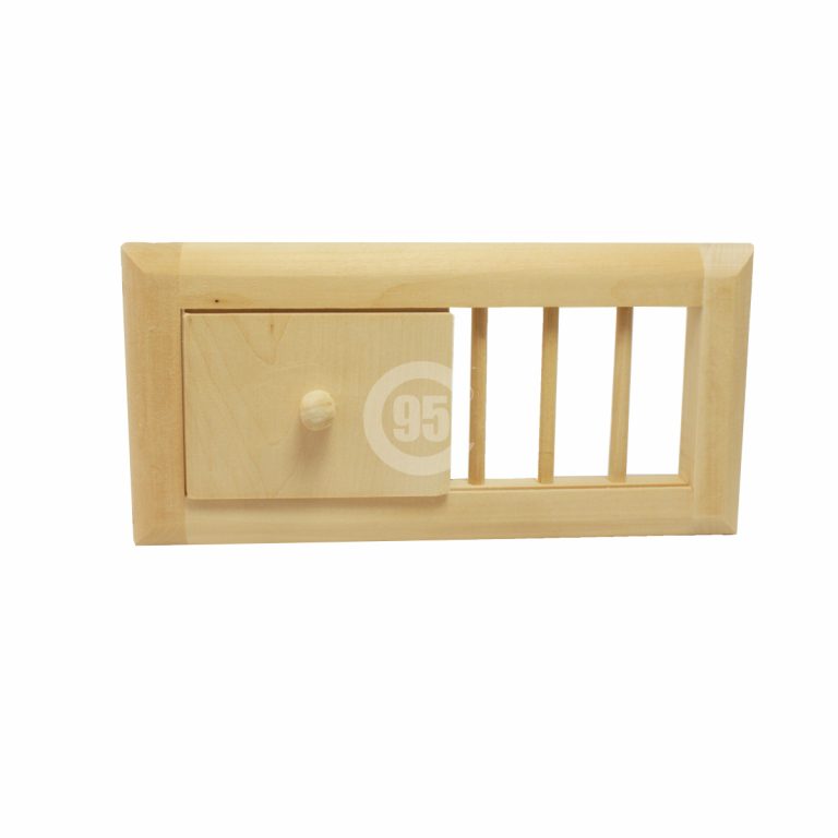 ЮСС Вент. решетка с задвижкой (малая) 310х150