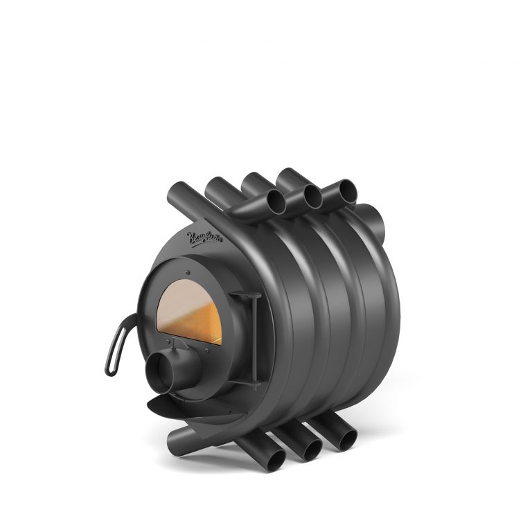 Печь отопительная Везувий АОГТ 00 С (100м3) стекло