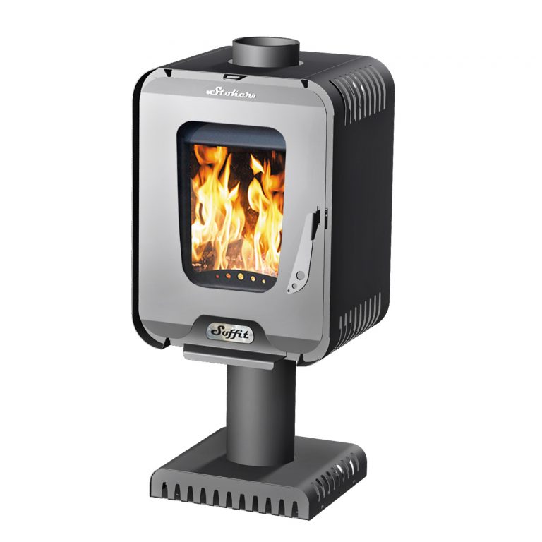 Печь-камин SOFFIT 7-S (7 кВт, 120 м3, d130)