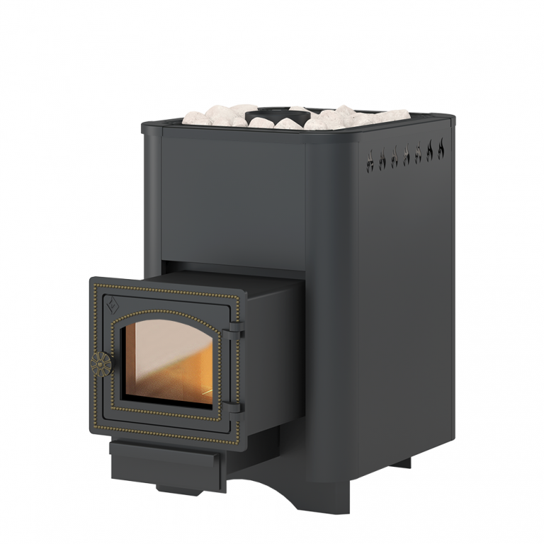 Печь Везувий Русичъ антрацит 16 (ДТ-3С)