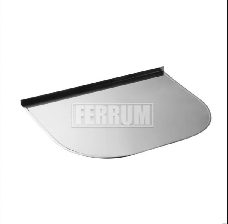 Притопочный лист (нерж.) 400х600