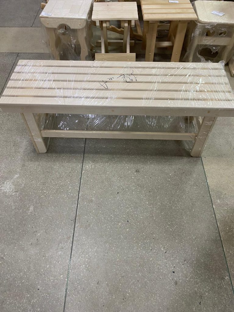 Лавка широкая 1.2м (120х39х44)