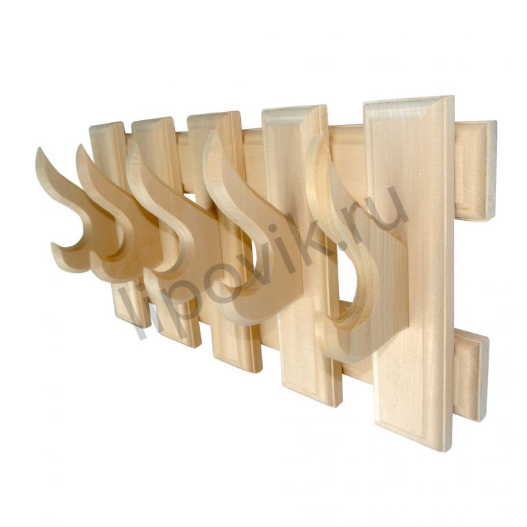 Вешалка Прямоугольники 5 крючков