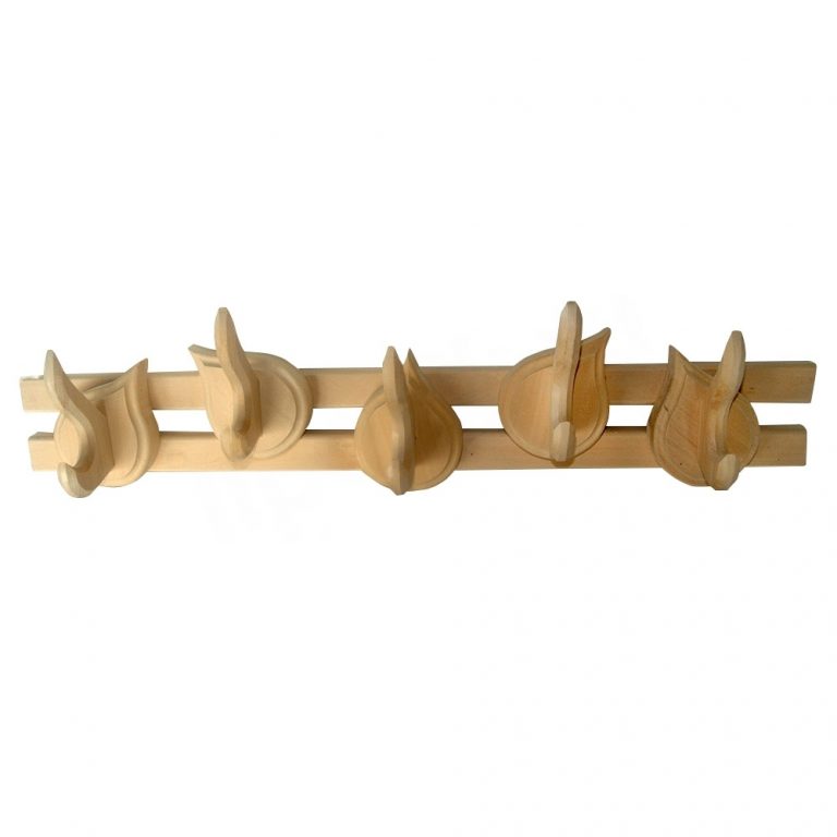 Вешалка Капля 5 крючков