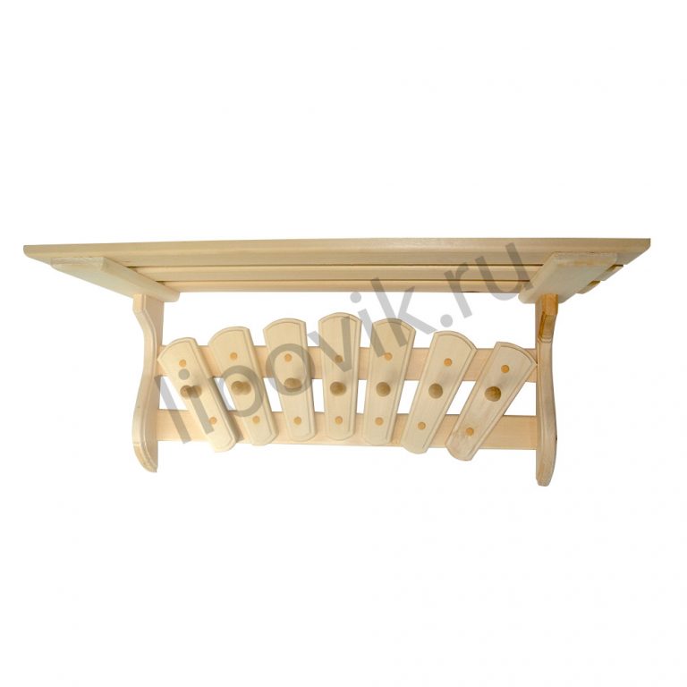 Полка Вешалка Радужная 7 пешек