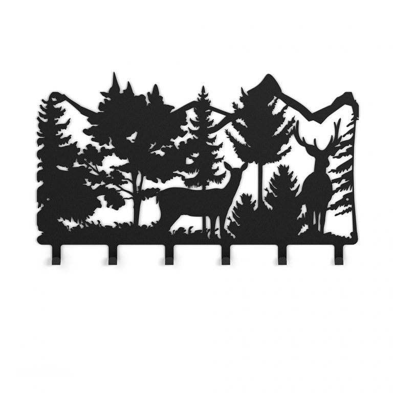 Вешалка Везувий «Русский лес» L570 (6 крючков)