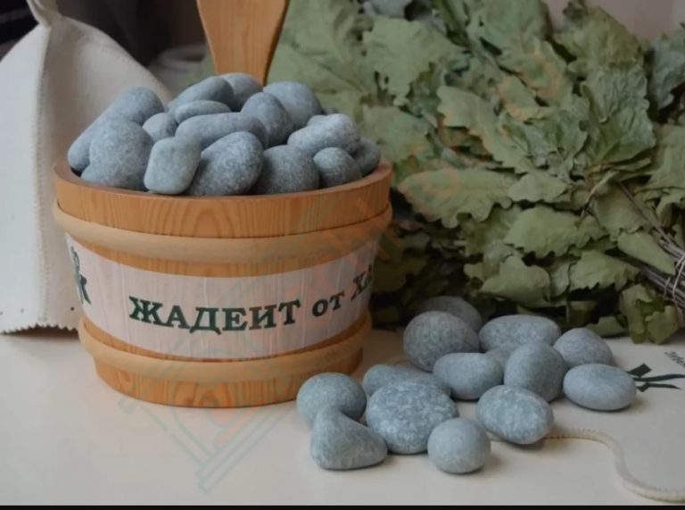 Жадеит шлифованный мелкий, 10кг (Хакасия)