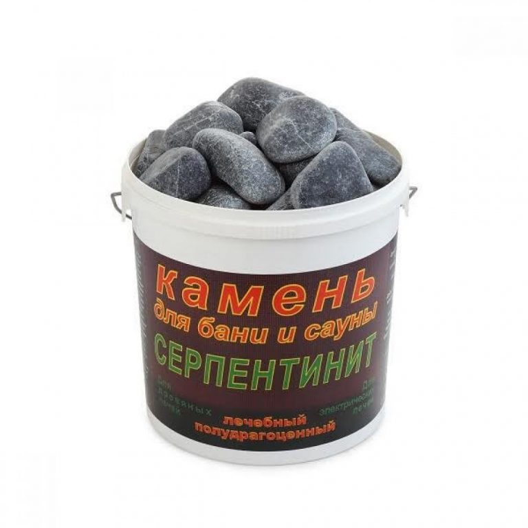 Серпентинит шлифованный, 20кг