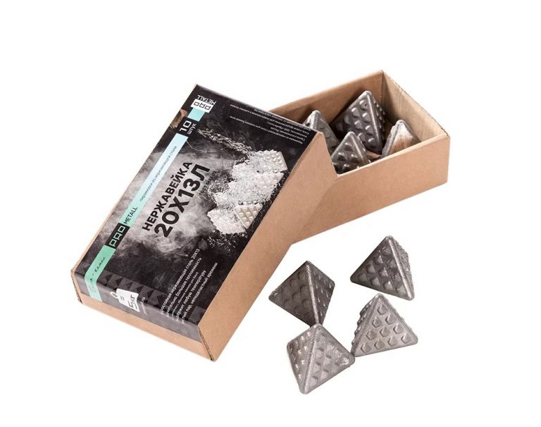 Пирамидки, нерж. сталь, 20х13Л (5кг, 10шт)