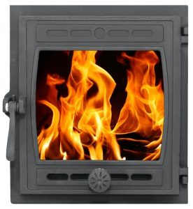 Дверка ДТГ-8С (Р) «Кижи» топочная герметичная, 290х325 краш.