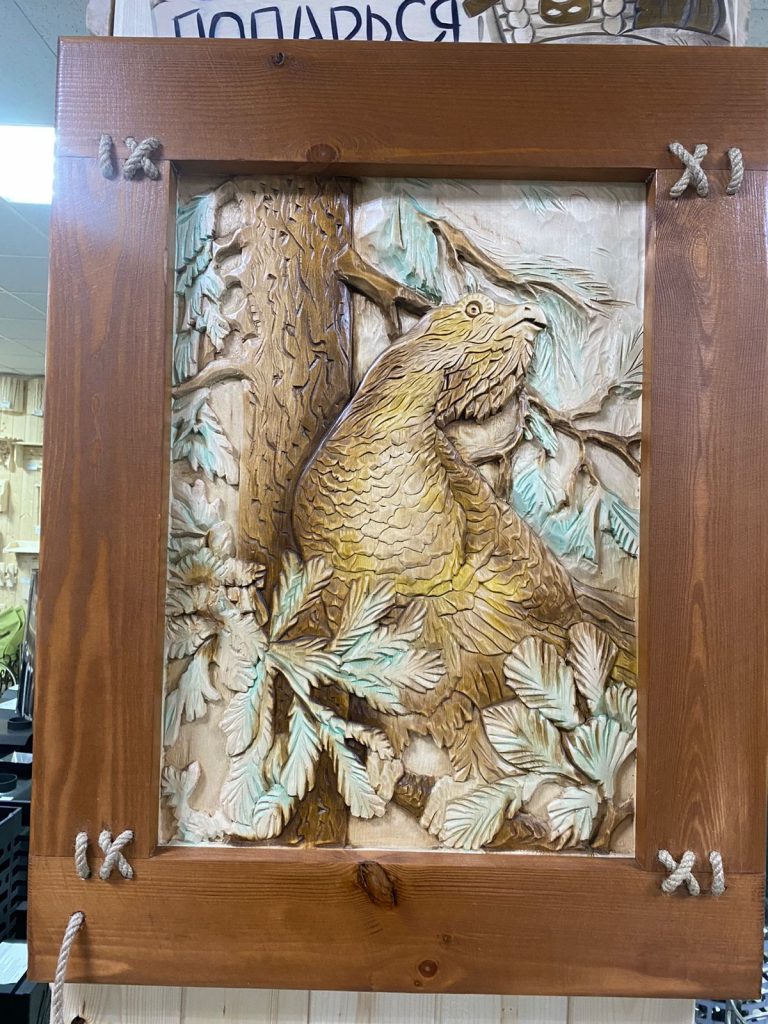 Панно «Глухарь»