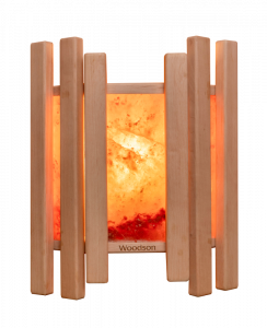 Абажур Woodson Trio с гималайской солью, ольха