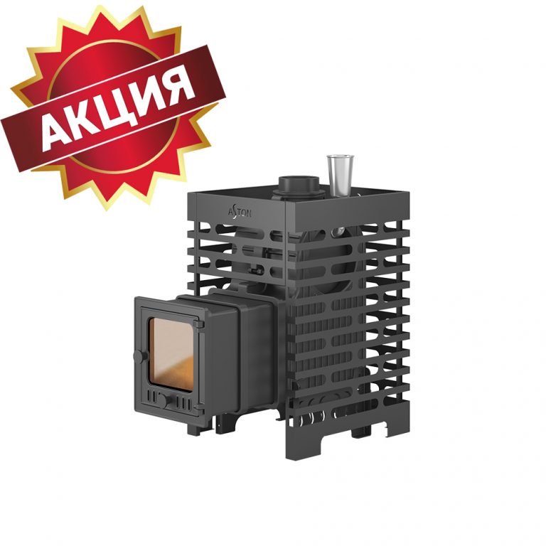Печь для бани Aston «Шторм 16» ДТ-4С Long (чугун)