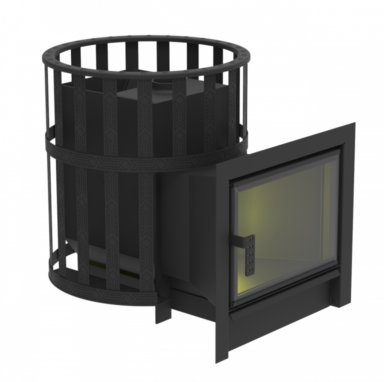 Печь Флагман 24 сетчатый кожух