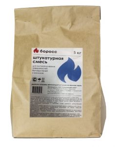 Смесь штукатурная «БоРосс» 5кг