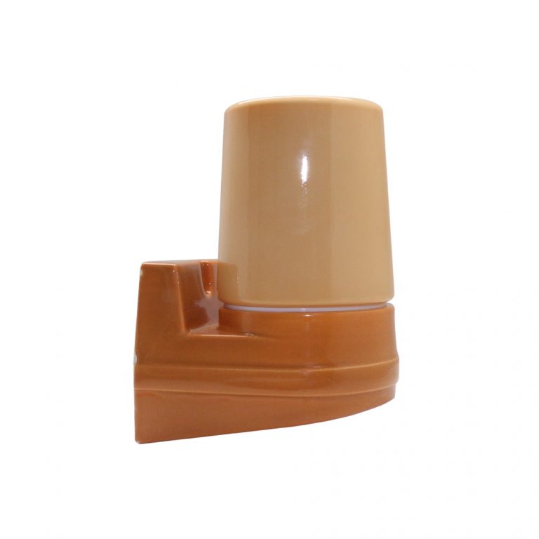 Светильник керамический, «Янтарь» арт405 настенный высокий