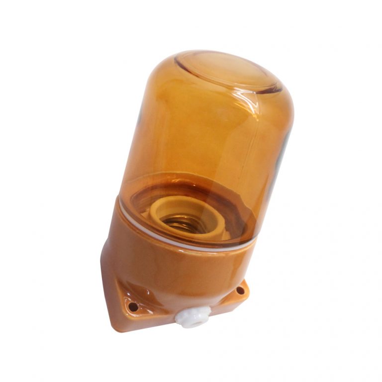 Светильник керамический, «Янтарь» арт401 угловой