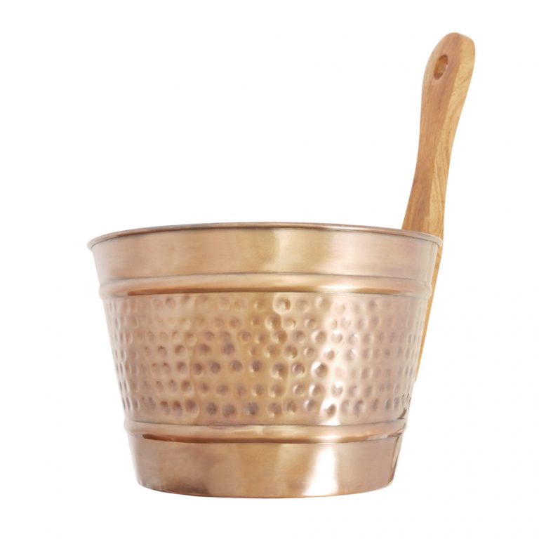 Шайка медь 4л античная «Русский Пар»