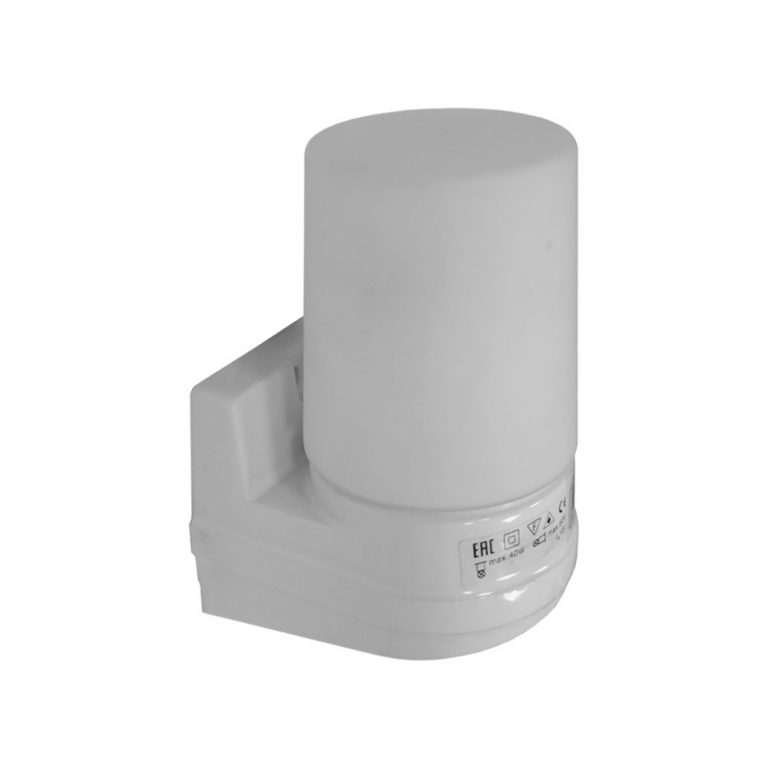 Светильник керамический, «Белый» арт405 настенный высокий