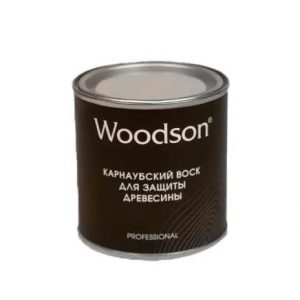 Карнаубский воск для защиты древесины Woodson 0.25л