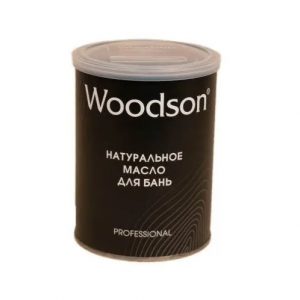 Масло для защиты древесины Woodson (баня) 0.8л