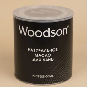Масло для защиты древесины Woodson (баня) 2.4л