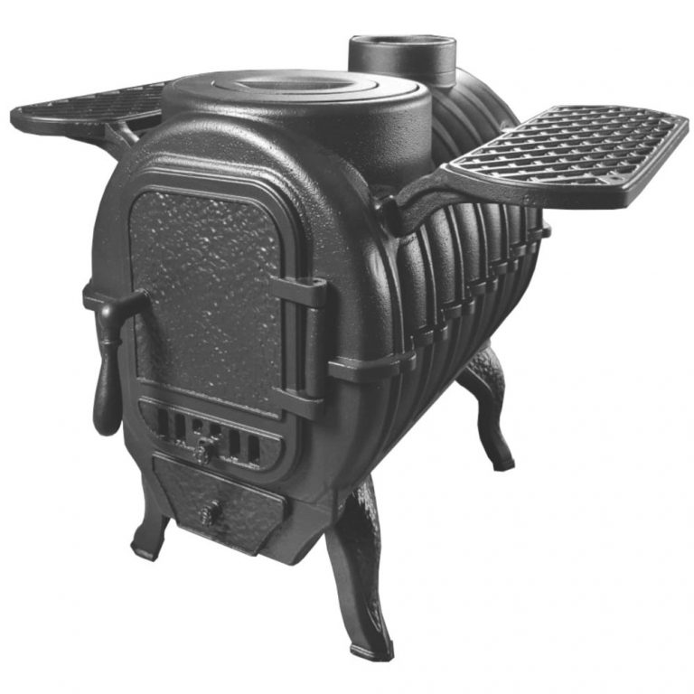 Печь отопительно варочная чугунная Тайга PRO