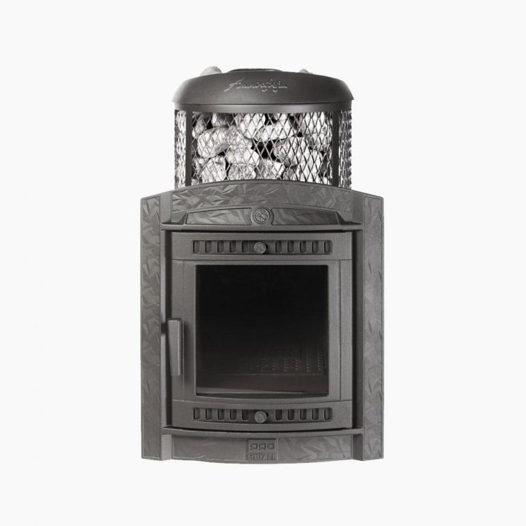 Банная печь «Атмосфера L» комбинированная Пироксенит